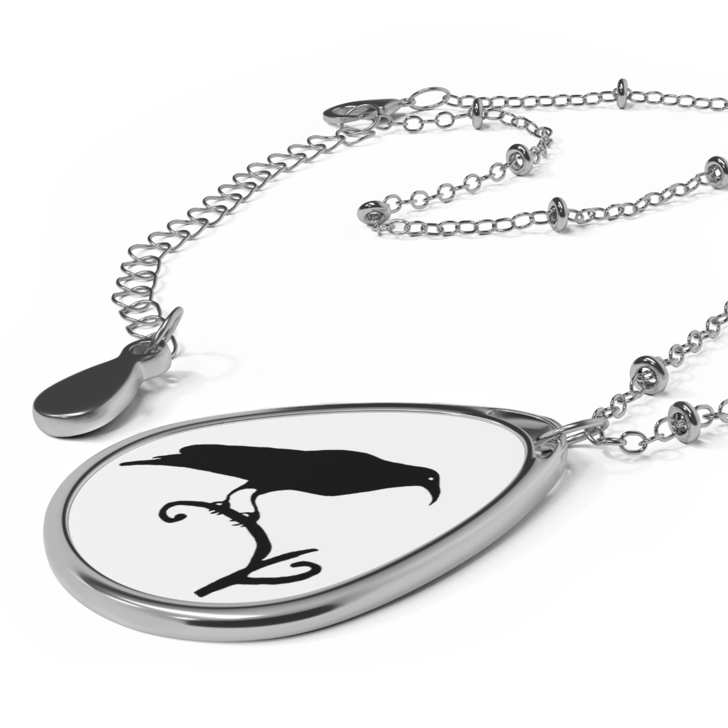 RAVEN - Oval Necklace