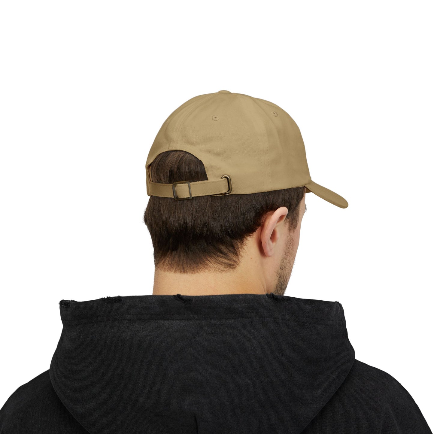 ELLIS - Black Embroidery Classic Style Cap