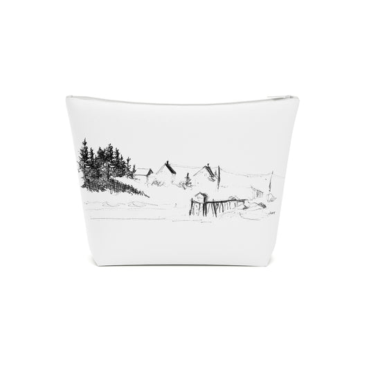 HARBOR PIER - 100% Cotton Cosmetic Bag