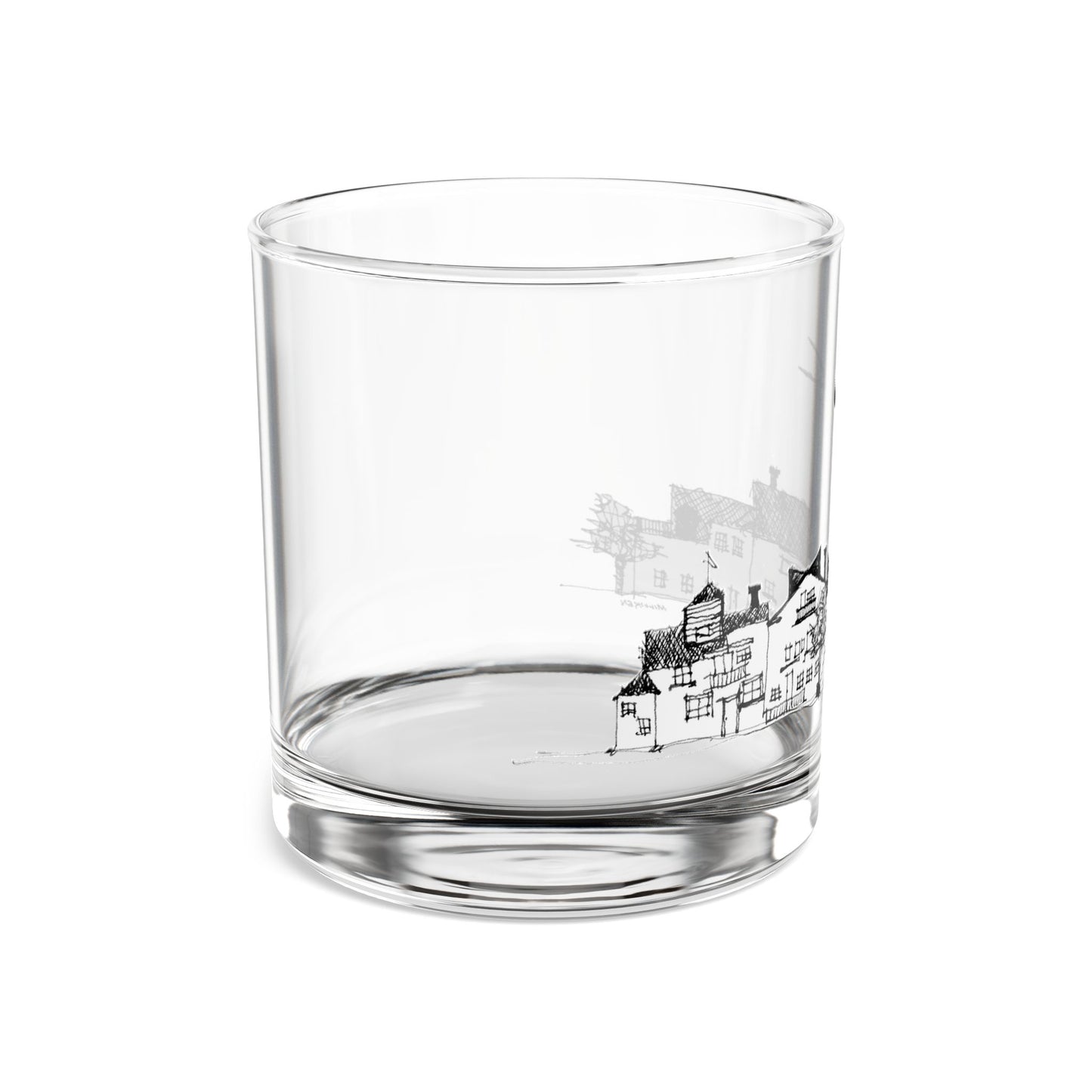 FISH VILLAGE - Rocks Glass, 10oz