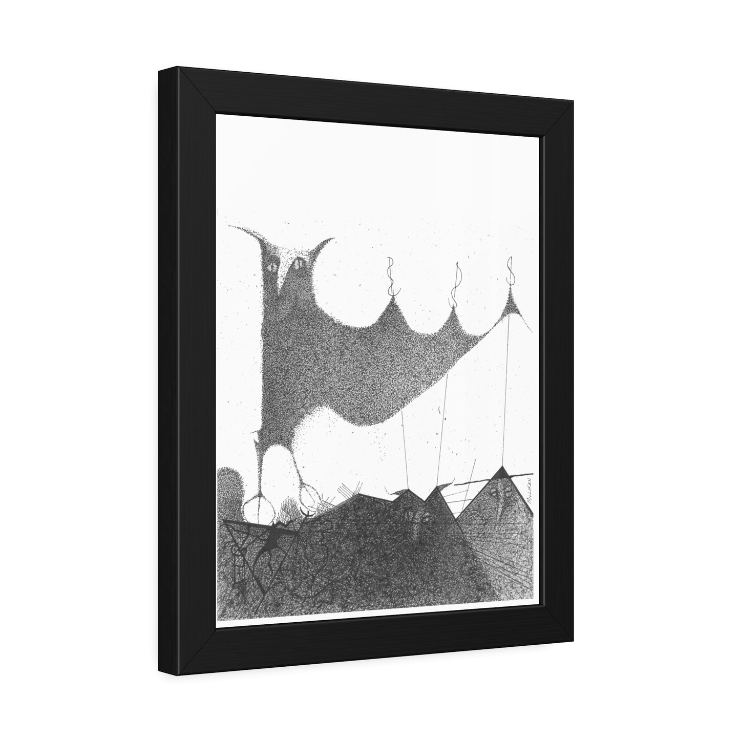 OWL PEAK - Framed Paper Posters