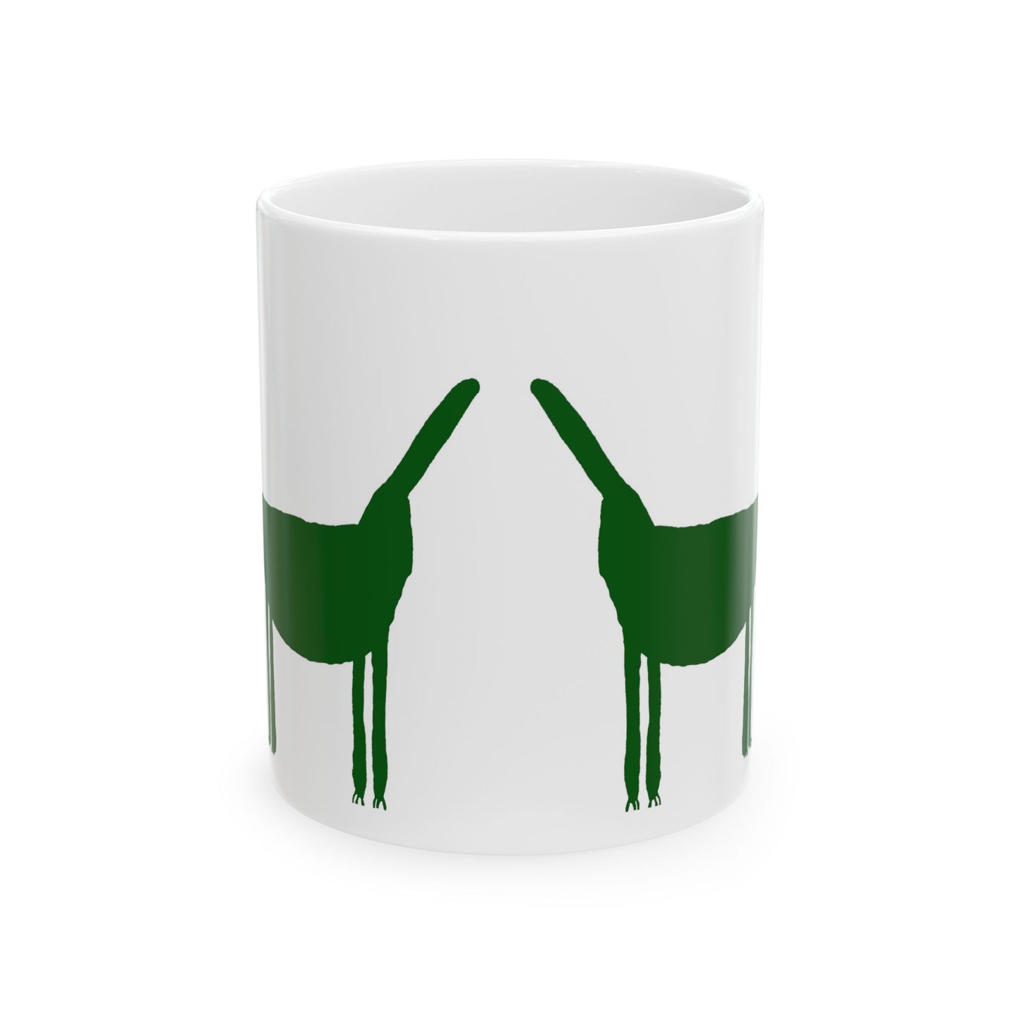 ARF! - Green Ceramic Mug, (11oz, 15oz)