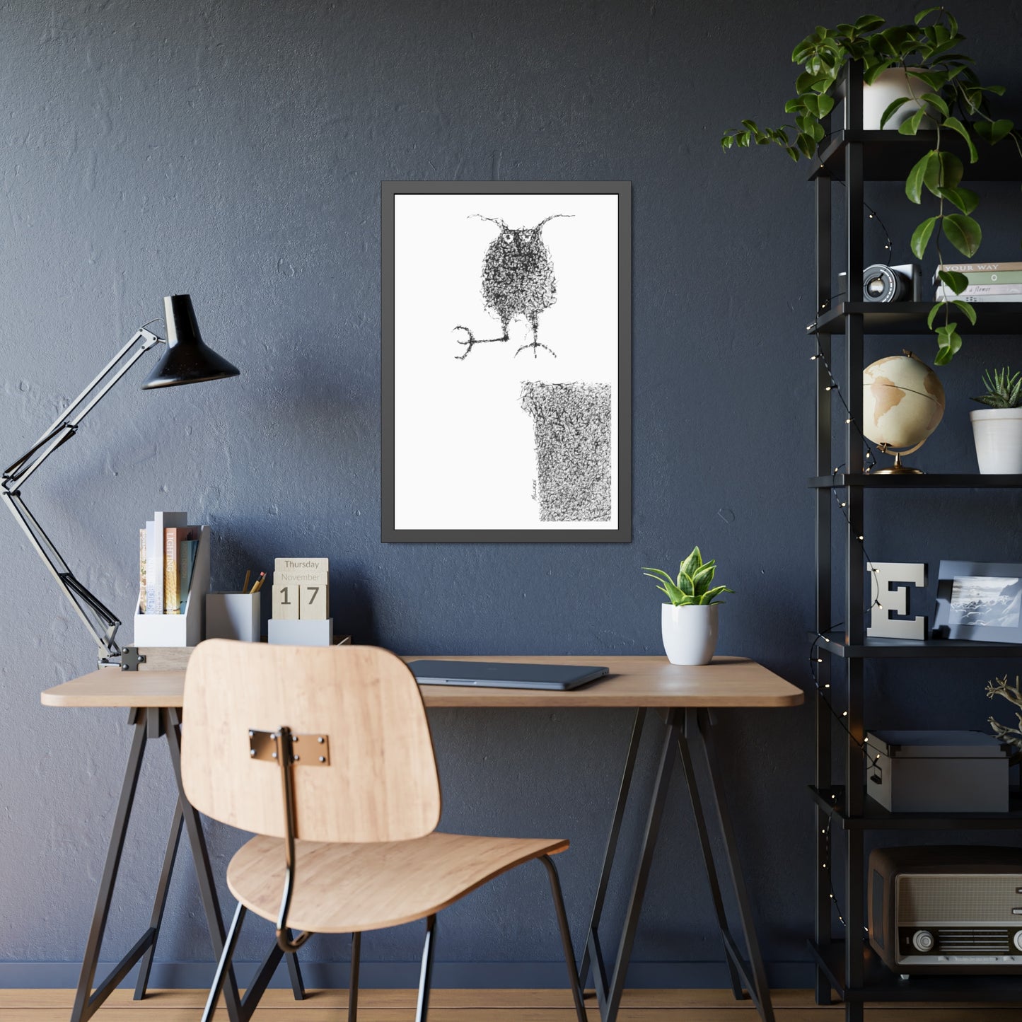 HARRIED - Framed Paper Posters