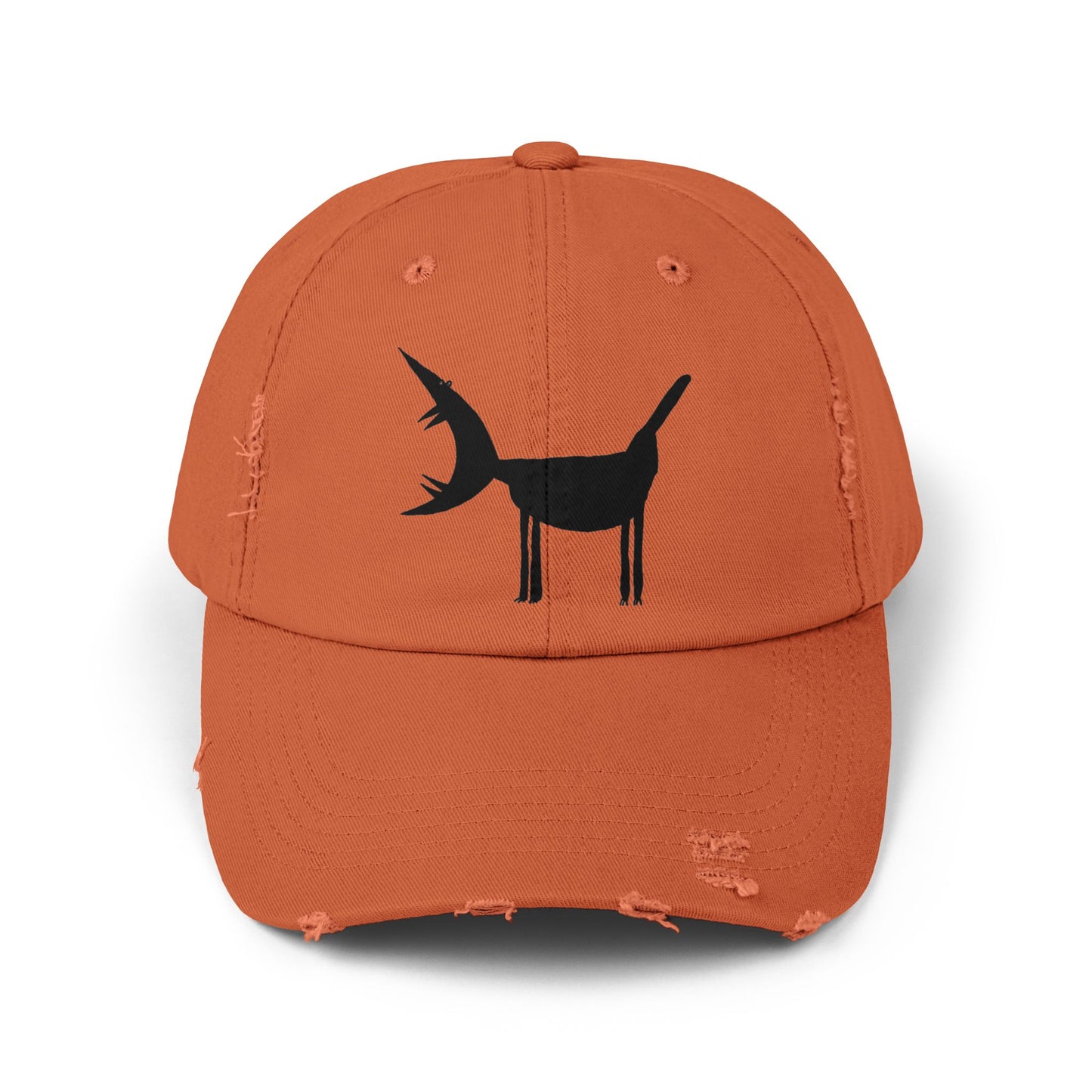 ARF! - Printed Art on Unisex Distressed Cap