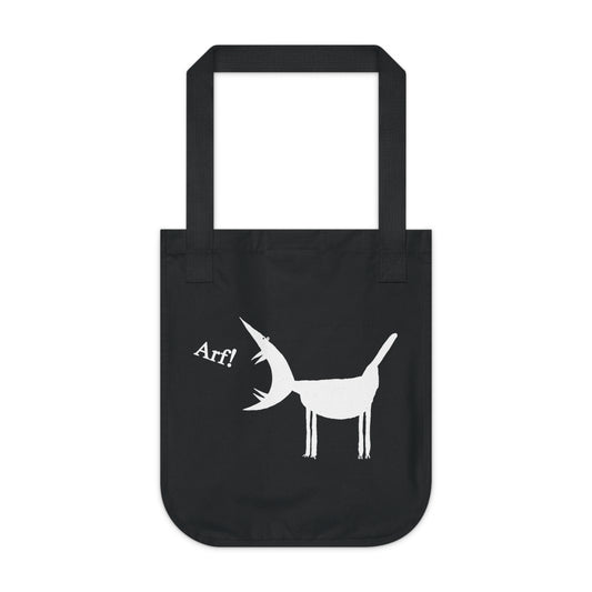 ARF! - Organic Canvas Tote Bag