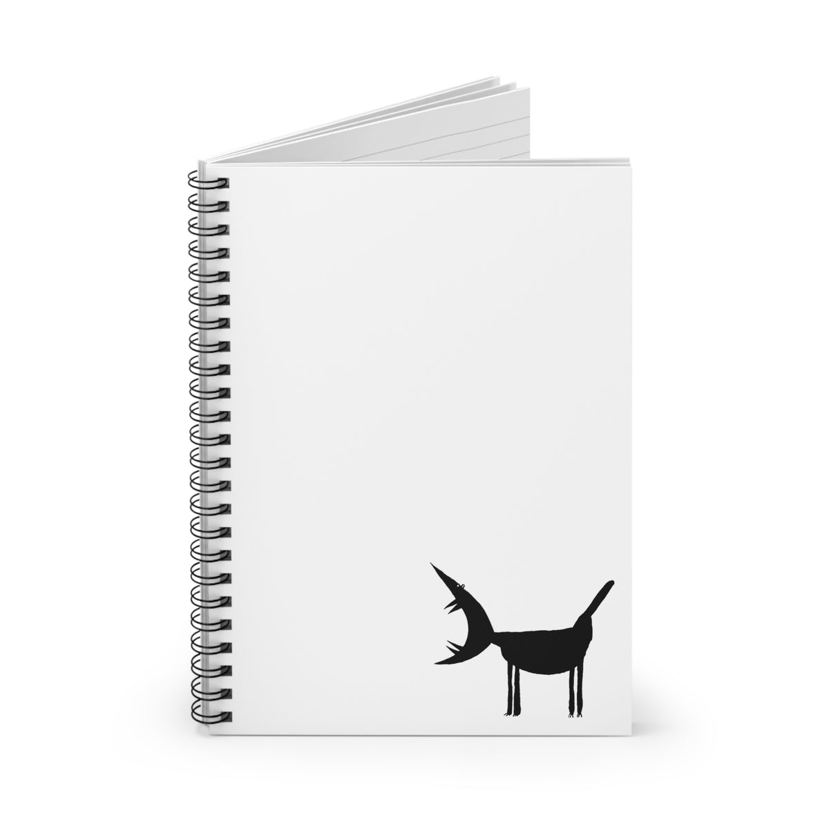 Rural Line Note Book ARF! - Spiral Notebook - Ruled Line – The Whimsy Collection
