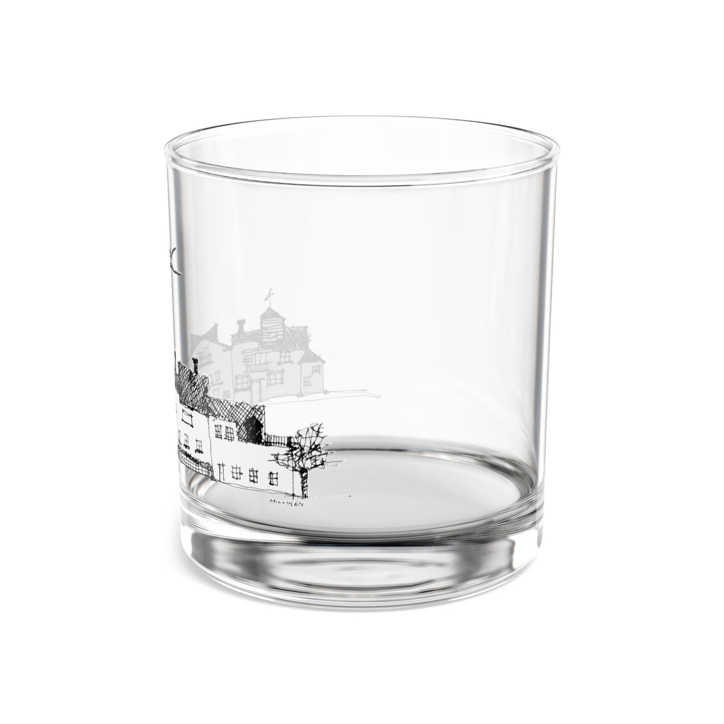 FISH VILLAGE - Rocks Glass, 10oz