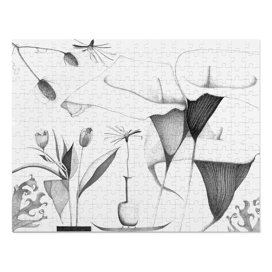 Jigsaw Puzzle with Tin