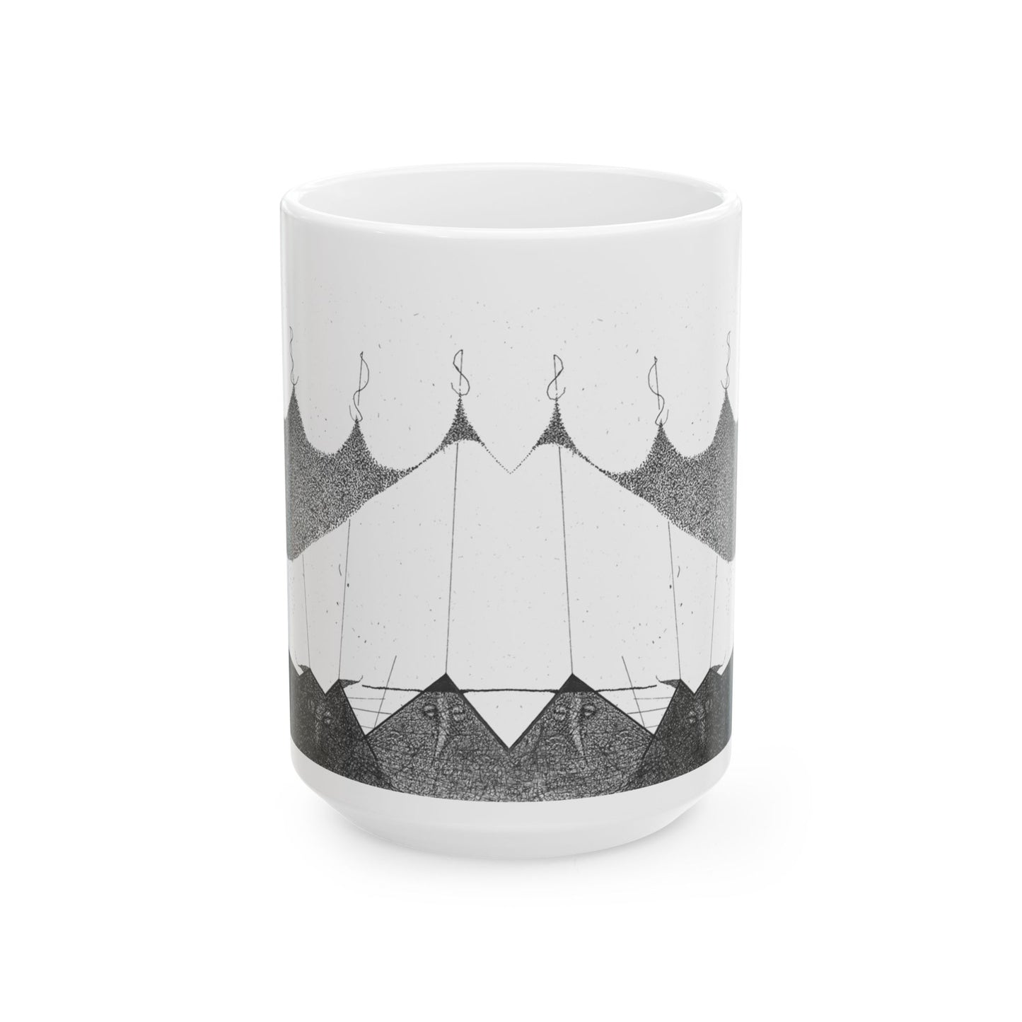 OWL PEAK - Ceramic Mug, (11oz, 15oz)