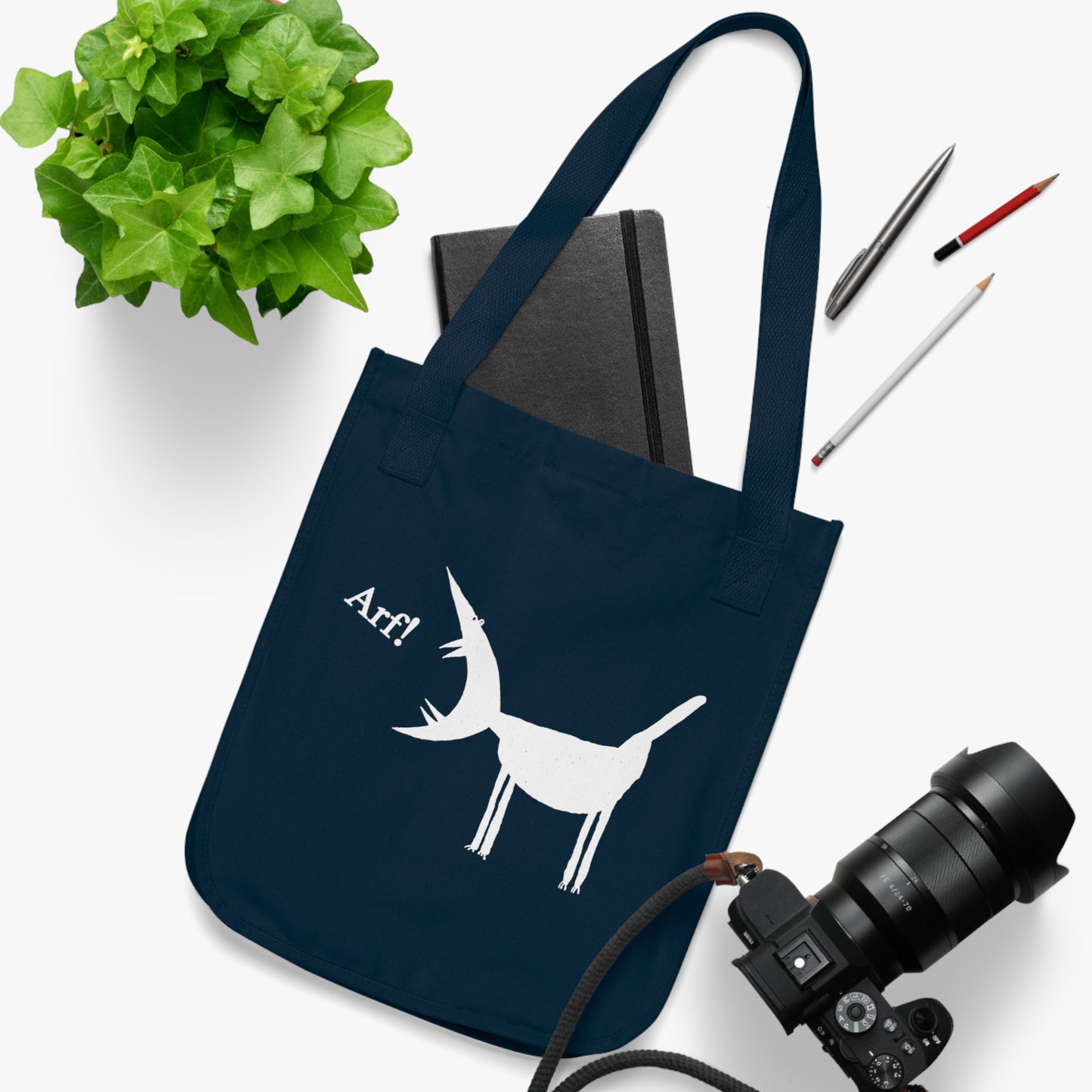 ARF! - Organic Canvas Tote Bag