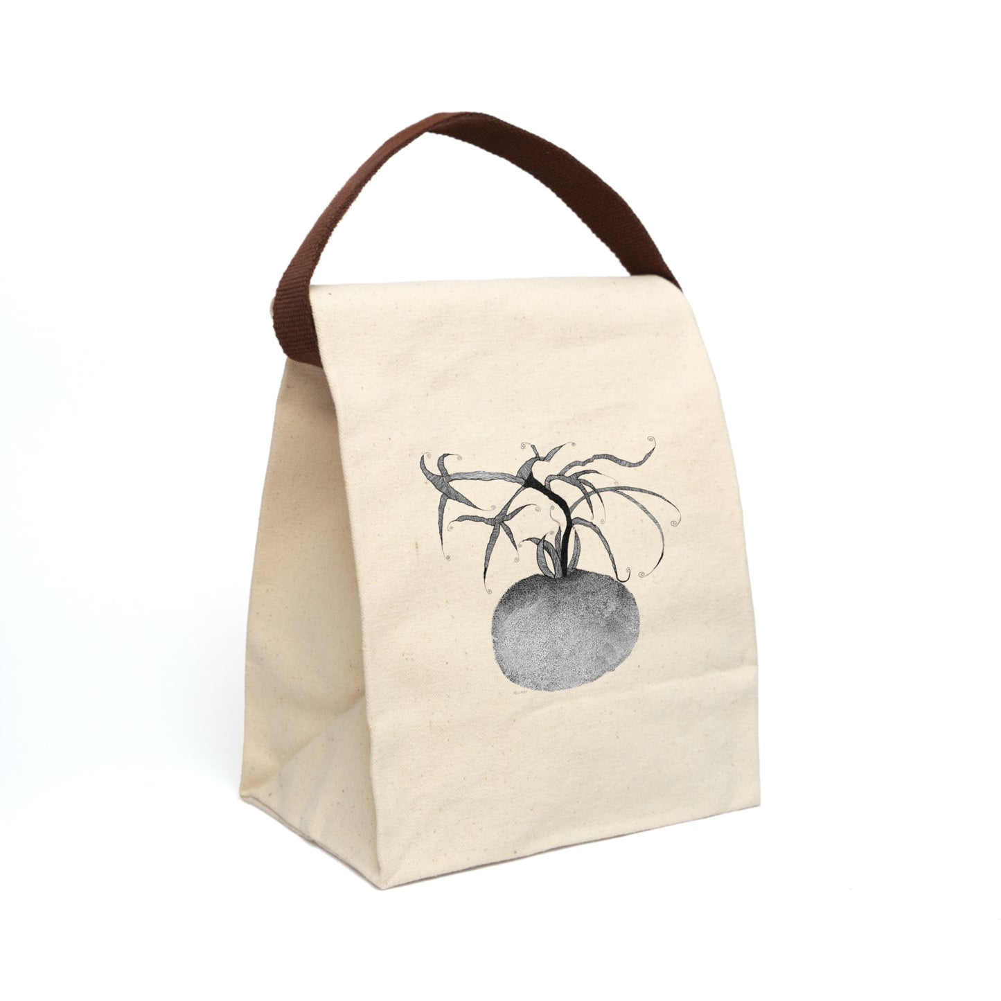 TOMATO - Canvas Lunch Bag With Strap