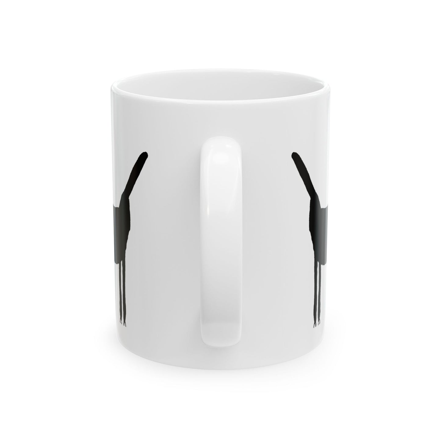 ARF! -Black Ceramic Mug, (11oz, 15oz)