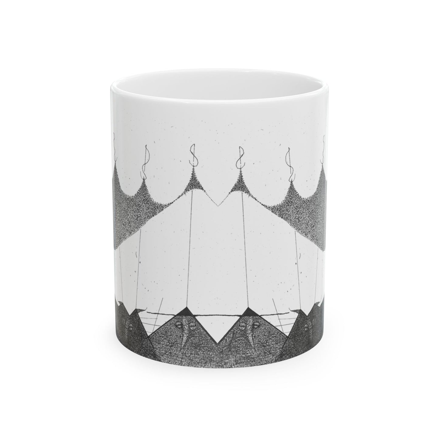 OWL PEAK - Ceramic Mug, (11oz, 15oz)