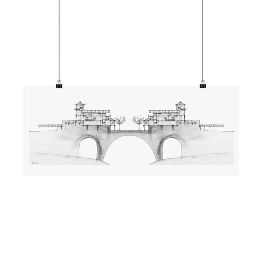 PONTE VECCHIO Archival Matte Horizontal Print