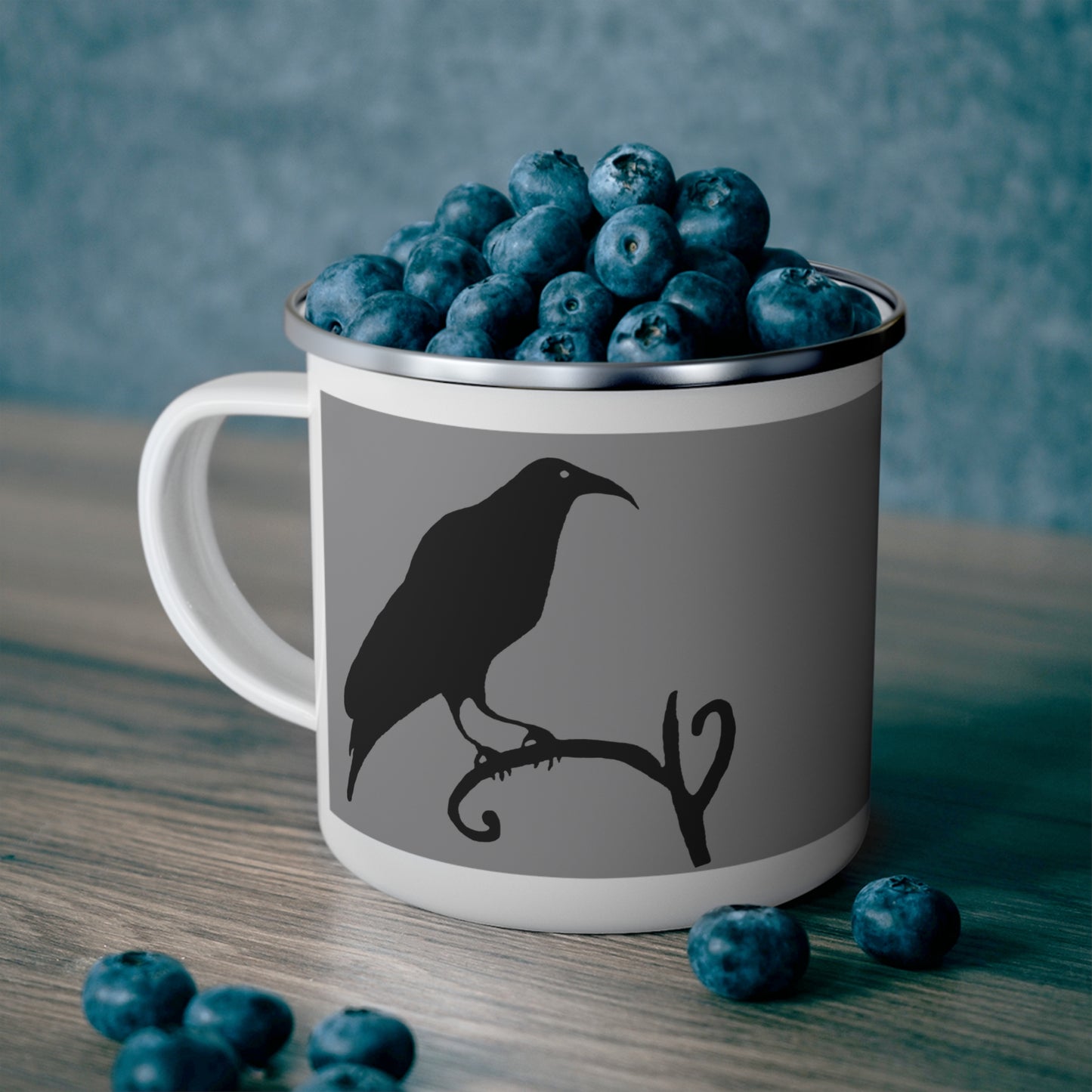 RAVEN - Enamel Camping Mug